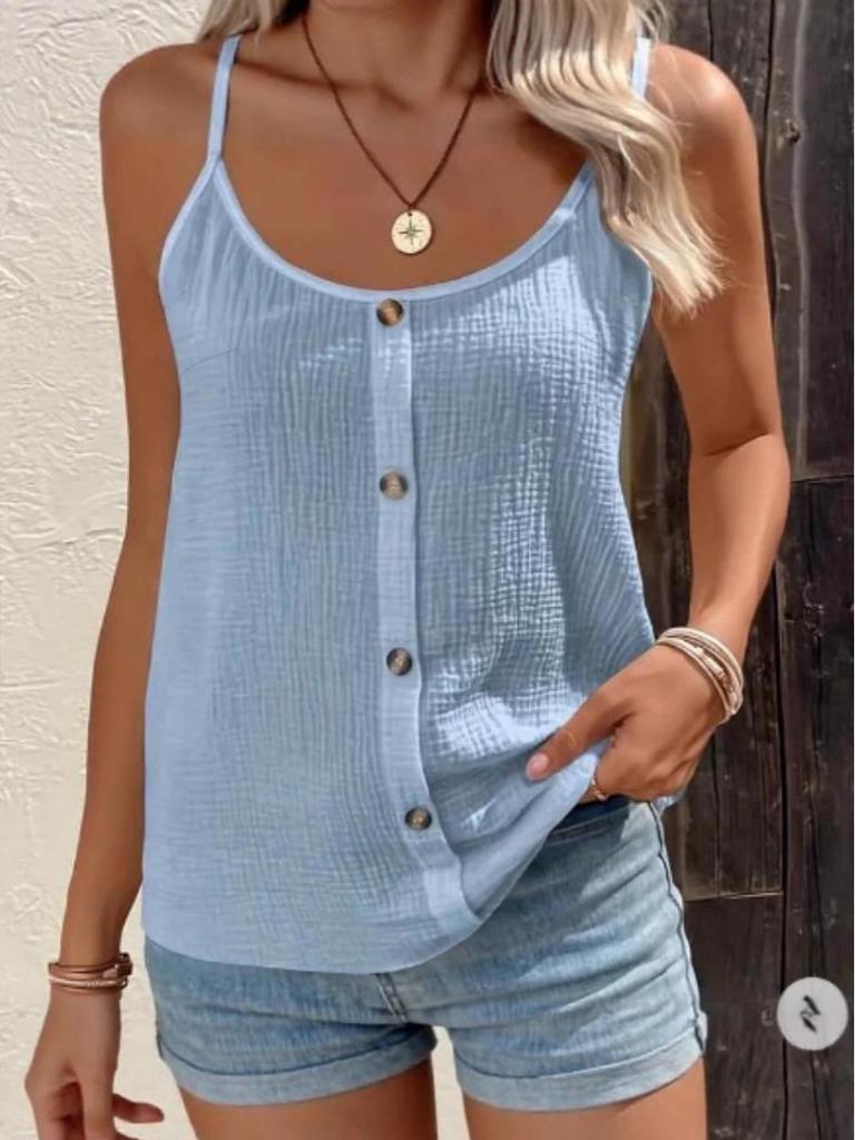 Neues einfarbiges Damen-Camisole-Westchen für Frühling/Sommer