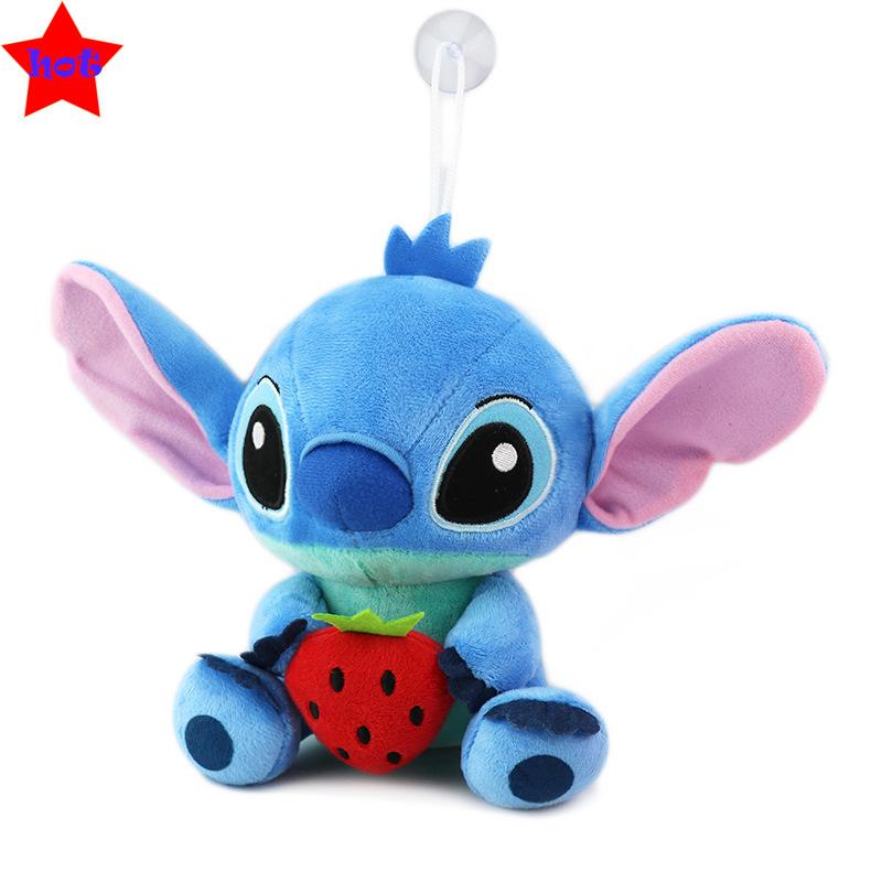 Bambola Peluche Stitch Animale di Peluche Cartone Animato Aliena Regalo Creativo Cuscino Morbido Carino per Coppie