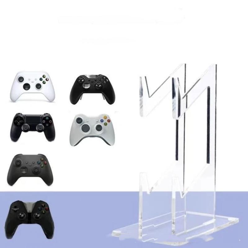 Universal Game Controller Holder Clear Acrylic Mount Bracket Space Saving Storage Rack for Gaming Room Home Use