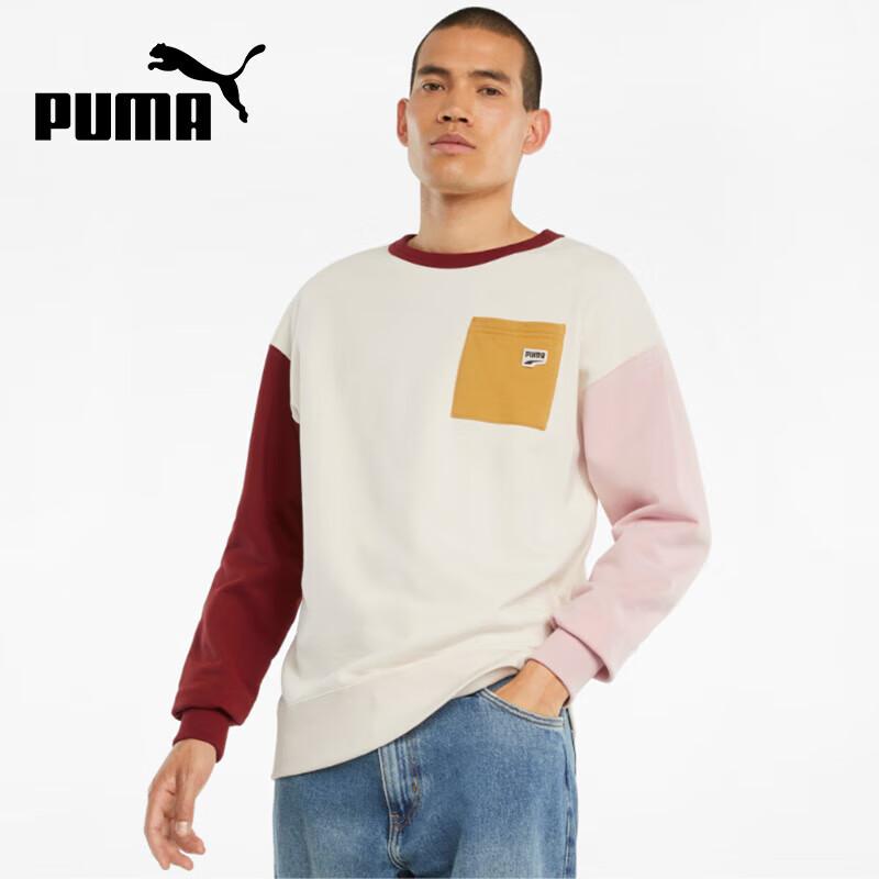 Мужская вязаная толстовка PUMA с круглым вырезом XL