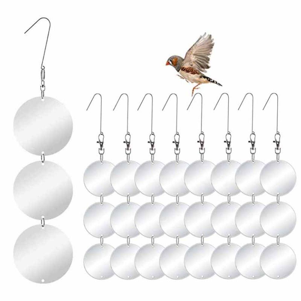 

Highly Reflective Double-Sided Bird Reflectors to Keep Birds Away Scare Devices