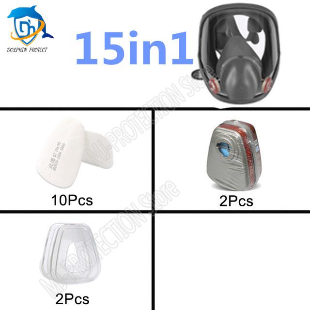 9 In 1 Spraying 6800  Masks  Same Spraying Safety Gas Masks Full Face Masks Masks
