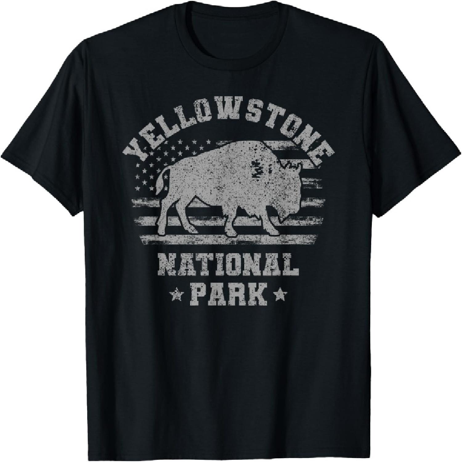 Retro Yellowstone National Park US Vintage Yellowstone T-Shirt XXXXXL разноцветный