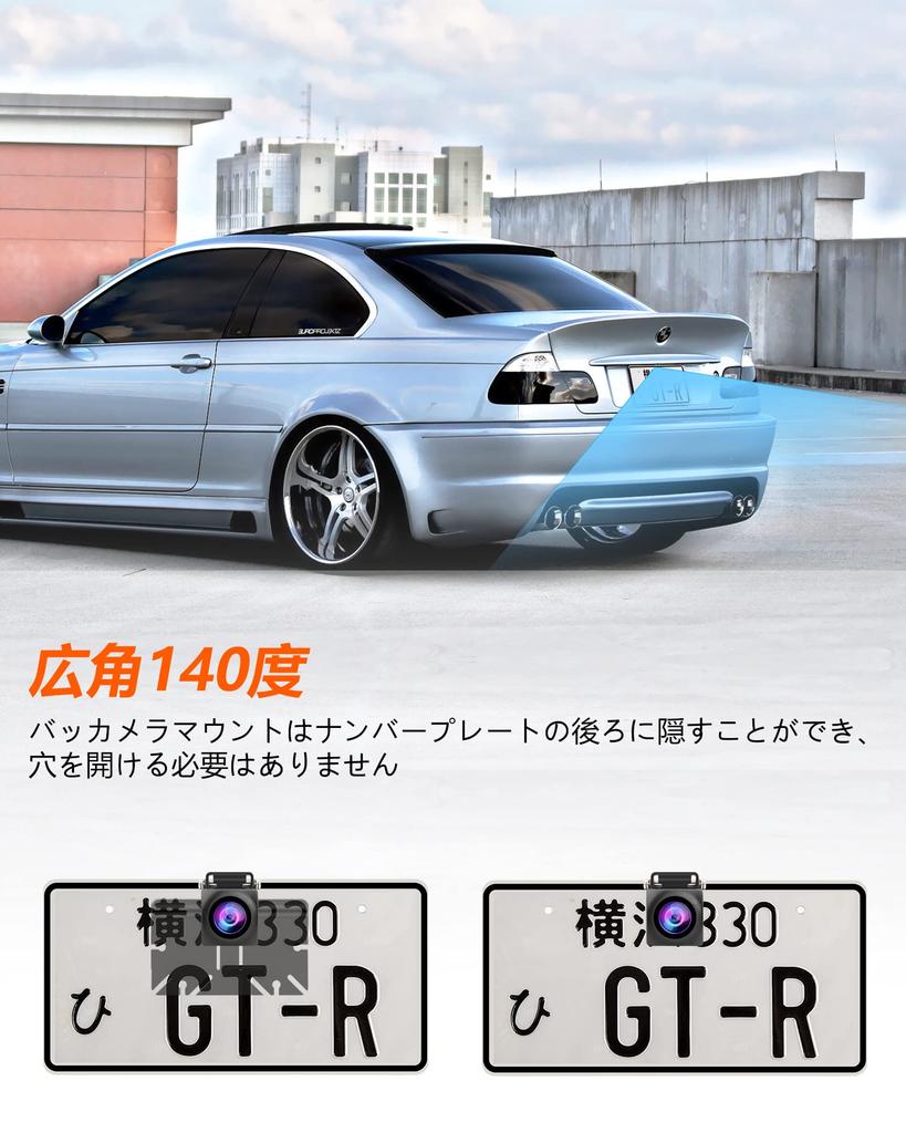 (Latest Multi-Compatible) Jansite AHD 720P Back Rear Camera, 1 Million Pixels Ultra Small CCD