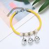 Yousheng Pet Collar Exquisite Pet Neck Circle Adjustable Cats Dogs Necklace with Removable Bell Pendant Pet Supplies