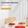 Thickened Disposable Plastic Tablecloth for New Year, Wedding, Banquet, or Round Table