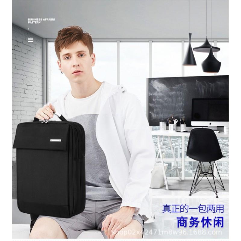 Large Capacity Waterproof Laptop Backpack 14-15.6 Inch Notebook Business Travel Dual Shoulder Bag