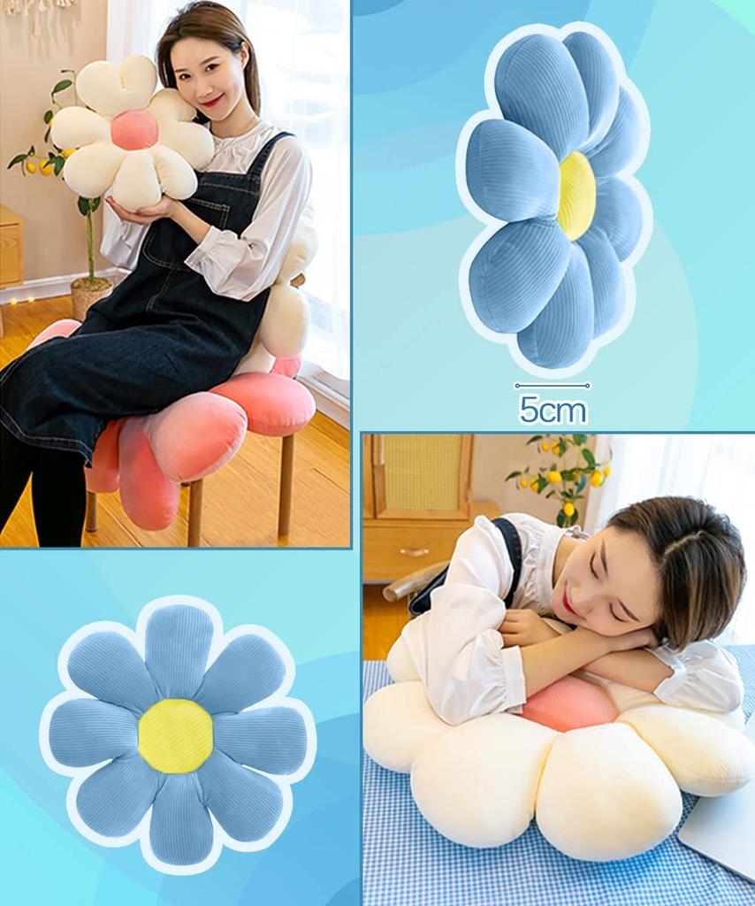 XMXYFWHCM Cute Stylish Body Flower No Butt High Distributes Body Floor Suitable for All Can be Used on Both Suitable for Office Home Birthday Gifts