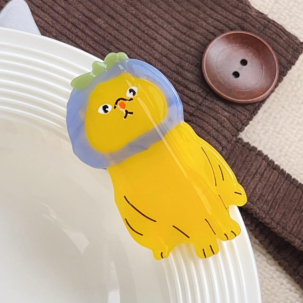 1pc Cute dog bell hair clip, shark clip hair accessory, back of the head clip, hairpin hair accessory