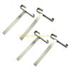 92MF 4PCS Bees Hives Frames Holder Stainless Steel Bees Hives Stand Beekeeping Supplies Bees Frames Hives Tool Bees Hives Frames