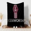 1pc Blanket - Kenworth LOGO Print Design, Lightweight Blanket for Sofa, Bed- Soft &Warm, Gift for All Seasons