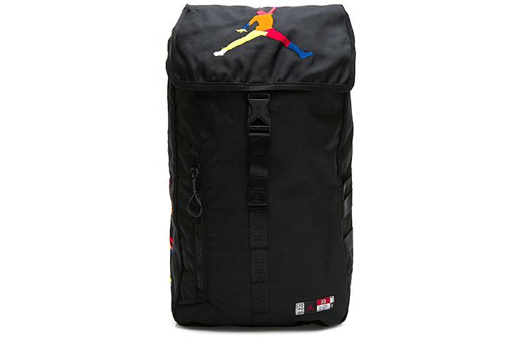Jordan Polyester Basketball Bag, Laptop Bag, Backpack Regular Unisex Black 9A0254-K5T
