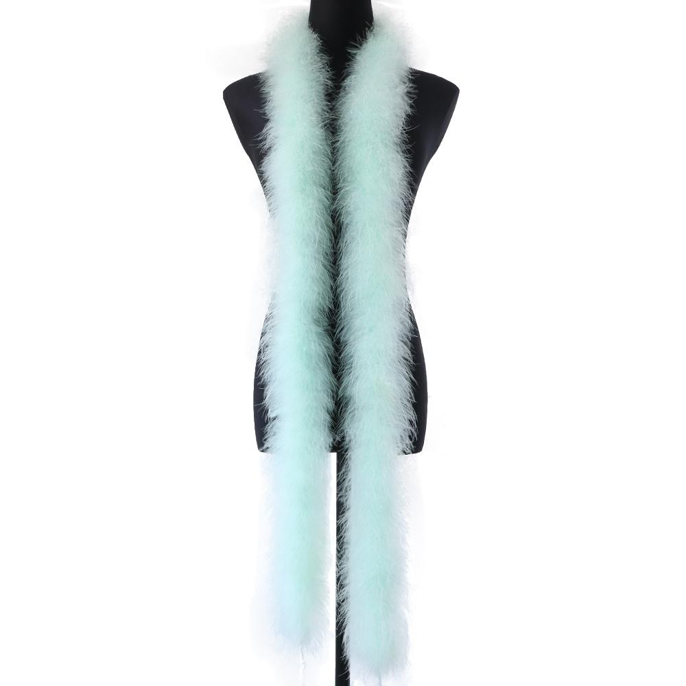 2 Meter Purple Fluffy Marabou Feather Boas For Diy Craft Sewing Trim Home Wedding Party Christmas Decoration 22G