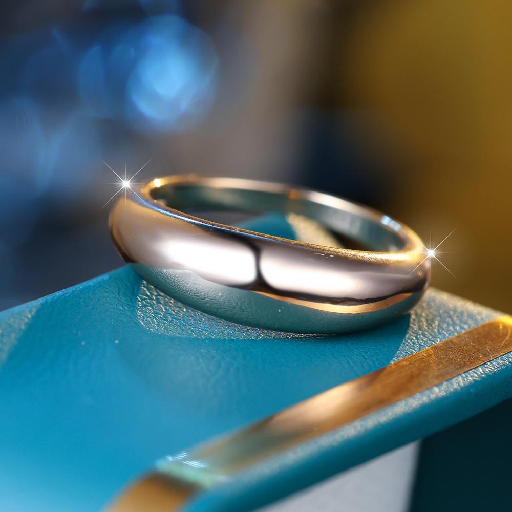 Exquisite Champagne Gold Aperture Ring, Noble, Elegant, and High Grade Ladies' Ring, Women's Wedding Ring, Jewelry and Jewelry