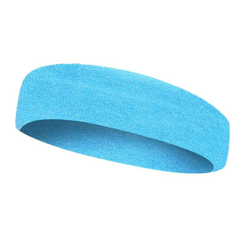 Customizable Logo Sport Sweatband: Embroidered Headband for Men and Women, Ideal for Fitness, Running, and Fashion.
