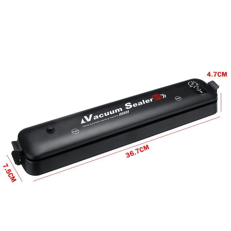 Elektrisk Vakuumforsegling Automatisk ABS Maskin FreshFood Forsegler Kjøkken Husholdningsposeforseglere Mini Matpakkemaskin Husholdnings Varmeforseglingsmaskin