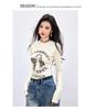 American Retro Women's Long-Sleeve T-Shirt, 2025