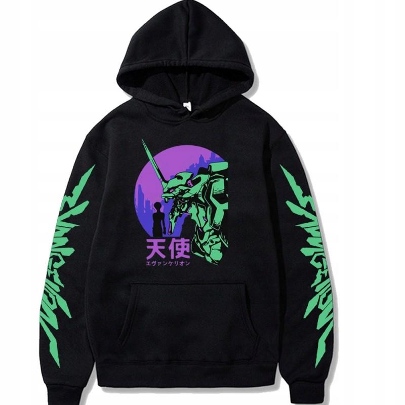 Mens Oversized Hoodie With Printed Graphic Design Soft Fleece-Lined Sweatshirt Casual Wear