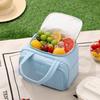 Large Capacity Insulated Lunch Bag Insulated Design Picnic Bag Food Storage Handbag  School Use