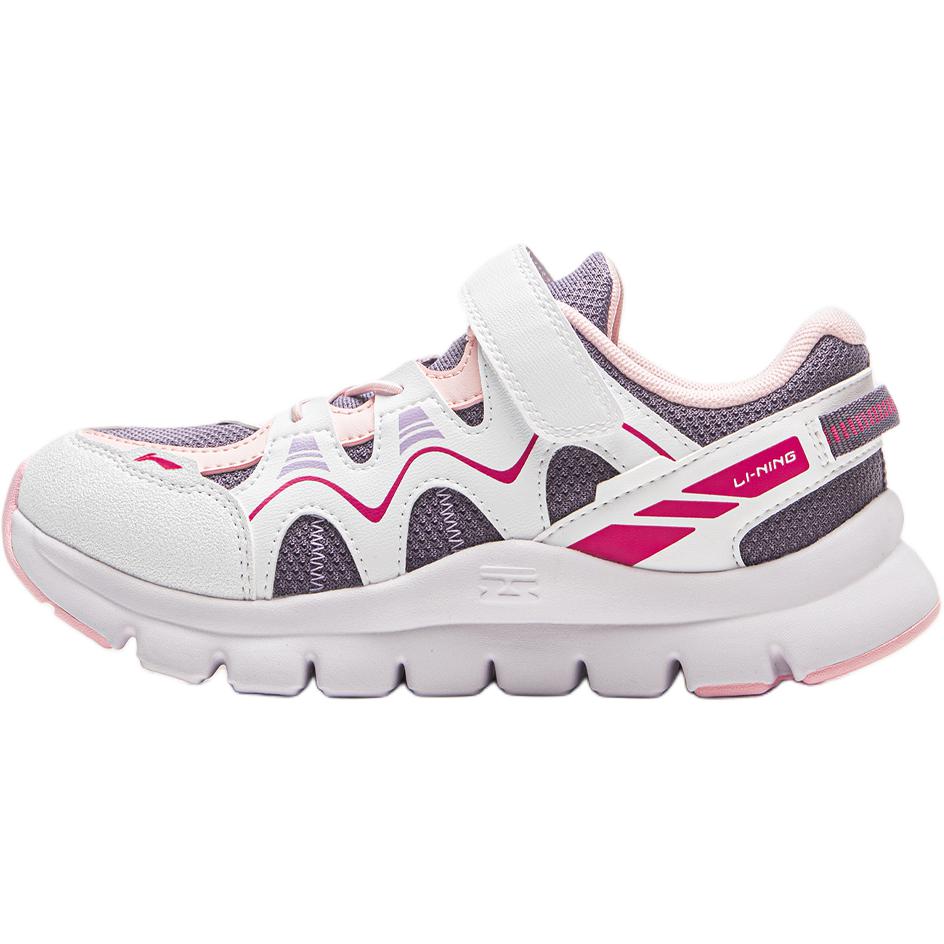 

Li Ning Детские Удобные Модные Тренд Амортизация Отскок Низкий Верх Повседневная Обувь Детская Повседневная Обувь Темно-Серый-Фиолетовый Стандартный-Белый YKNV069-2 25