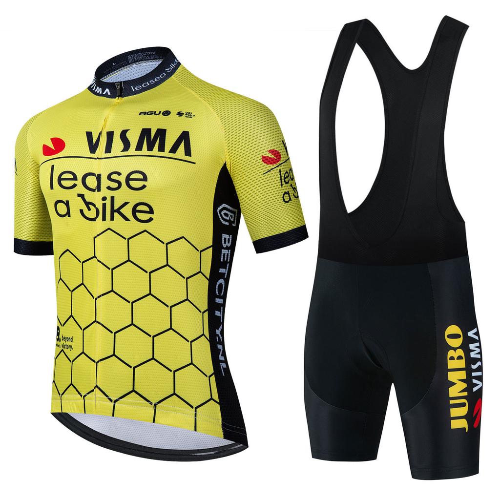 2026 Fato de Ciclismo de Manga Curta Bicicleta de Estrada Bicicleta Bicicleta de Montanha Verão Masculino Roupas Absorventes de Suor