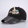 Mei Baseball cap, Halloween atmosphere funny expression hat, personalized skull cap wholesale