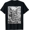 St Saint Michael the Archangel Catholic Angel Warrior T-Shirt Size S-5XL