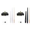 Quartz Clock Movement Replacement DIY Repair-Parts Wall Clock Movement Mechanism Battery Operate for DIY Wall Clock