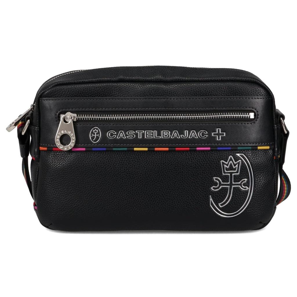 Castelbajac June Shoulder Orange Men's Bag,