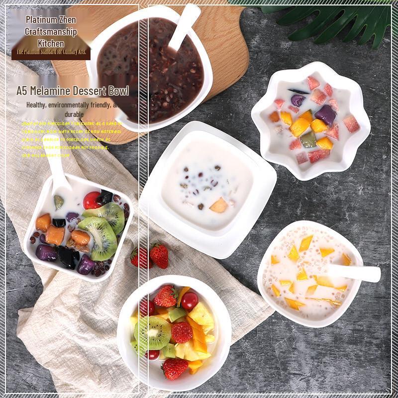 Melamine Creative Dessert Bowl