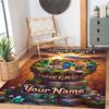 Minecraft Customize Your Name Carpet Perfect For Dormitory Playrooms Dining Room Game Room Antislip Rug Anime Office Decor Perfect Gift For Womenmen