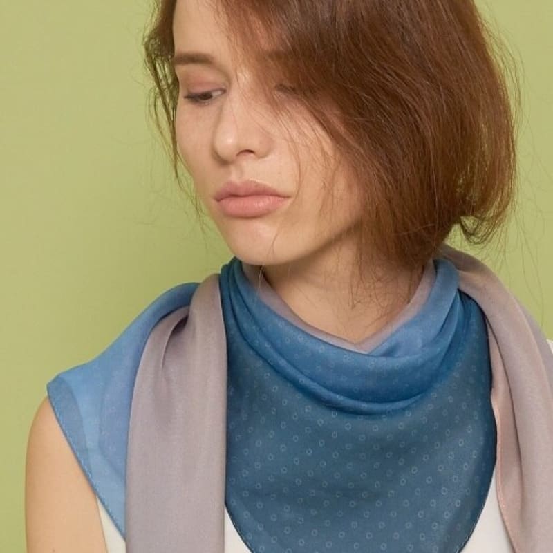 Saint Luxure SPRING GRA BLUE+PINK