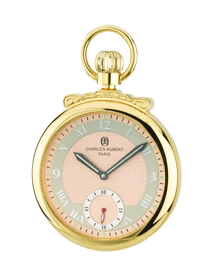 

Pocket watch mechanical manual winding [Charles Hubert, Paris] 3873-G men s золотой