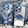 Snowy Mountain Landscape Christmas Phone Case for iPhone 14 13 12 Mini 11 Pro Max 16 15 Pro Max 14 Plus Shockproof Laser Covers