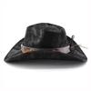 Western Cowboy Hats For Men Women Gentleman Cowgirl Jazz Hat Curved Brim Party Travel Hat Sombrero Hombre