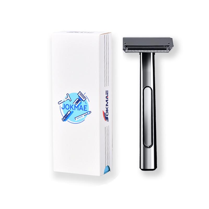 Double Layer Half Blade Manual Razor with Floating Head
