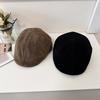 Forward Hat Vintage Hat Autumn Winter Suede Beret Women's Cap