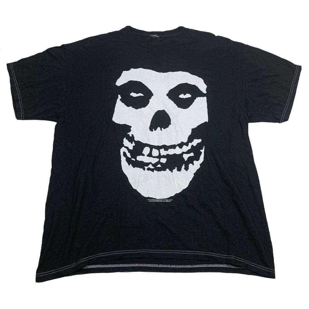 

Винтажная футболка унисекс с логотипом Misfits Crimson Ghost Fiend Sz, размер 2004