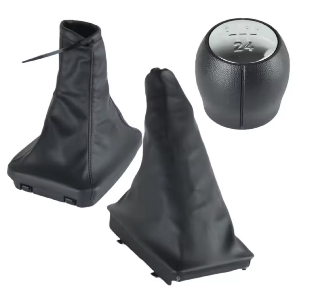 5-Gang Hand Schalthebel Knauf Handbremse Manschette Abdeckung Für Opel Corsa C (01-06) Kombination C(01-11) Tigra B (04-12)