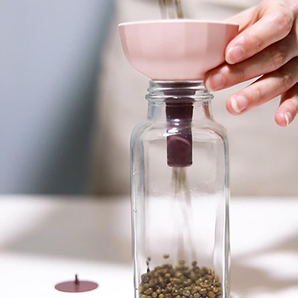 Silicone  Funnel Kitchen Gadget Accessories  Funnel Water Bottle Liquid Transfer Food Grade Tool