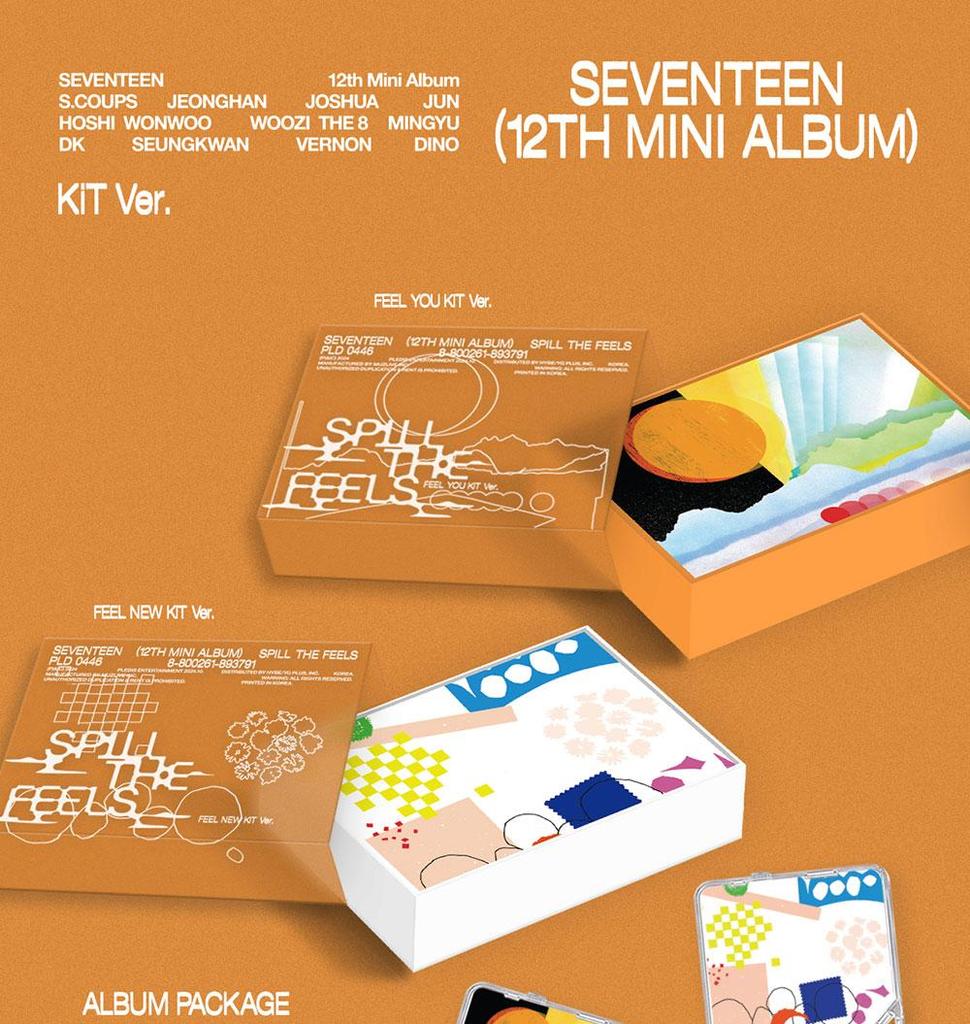 (KiT Ver.) SEVENTEEN [SPILL THE FEELS] 12th MINI ALBUM