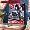 Kenworth 5D Diy Diamond Painting Round Diamond Mosaic Suitable For Beginners Diamond Painting Rhinestones Gift Frameless