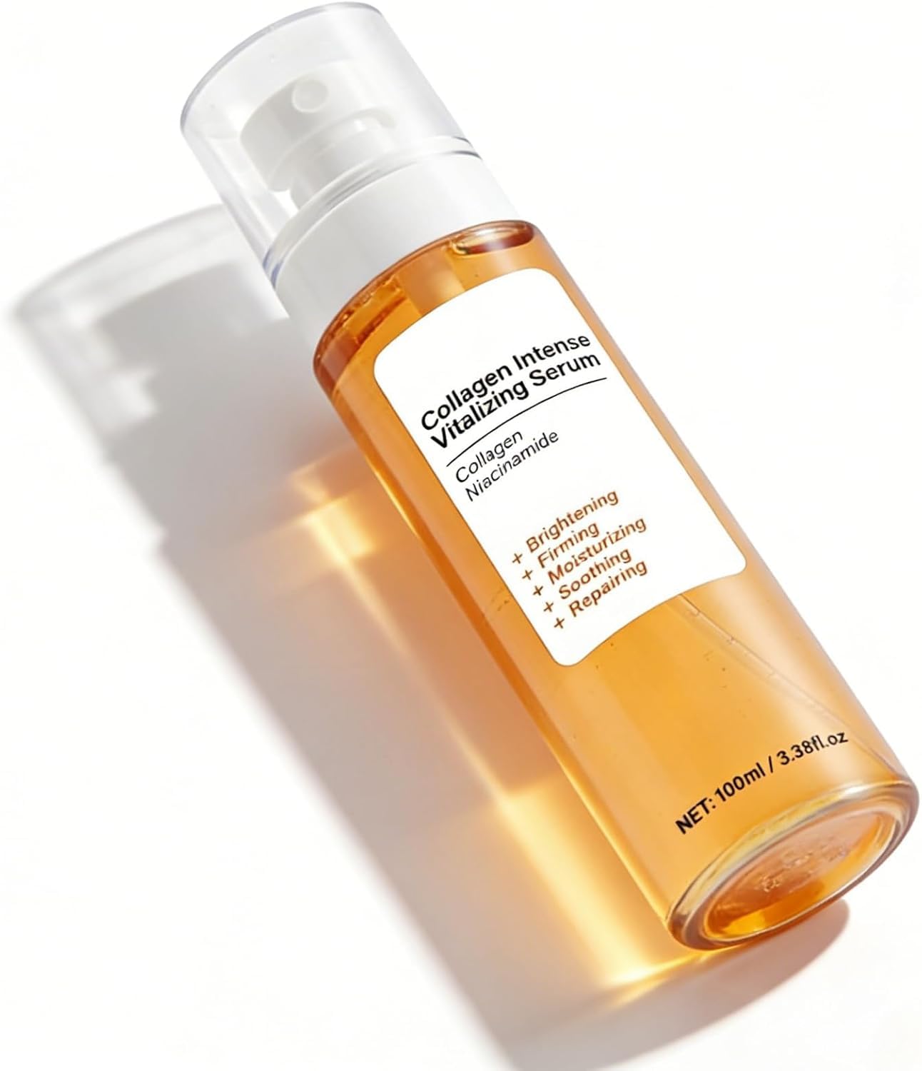 Suicune 5 PDRN Collagen Intense Vitalizing Serum 100ml - Anti Aging Face Serum with Niacinamide for Brightening, Firming & Deep Moisturizing - Wrin