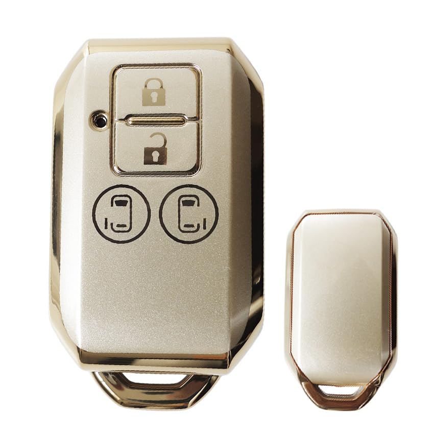 

Чехол для ключа, Чехол для ключа Suzuki, Spacia, Hustler, Wagon, Alto Solio Jimny (4 кнопки)