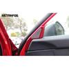 For Honda Civic 11th - 2024 2025 Carbon Fiber Front Window A Pillar Stereo Speaker Audio Speaker Cover Trim Accessories