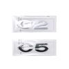 Pegatinas de coche con logo C2 C4 C5 para Citroen C2 C4 C5 maletero trasero etiqueta de modificación de personalidad tridimensional 3D emblema de refit