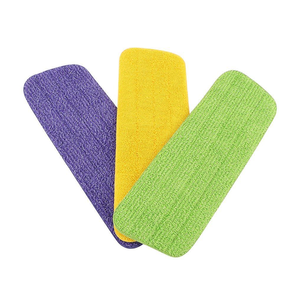 Washable Microfibre Tools Flat Rag Floor Cleaning Mophead Refill Replacement Mop Cloths Mop Pad