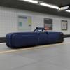 Double Slot Cue Bag Padded Exterior Billiard Pool Equipment Carrier Shoulder