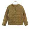 TAION Inner Down Jacket Khaki With Storage Bag Women Used