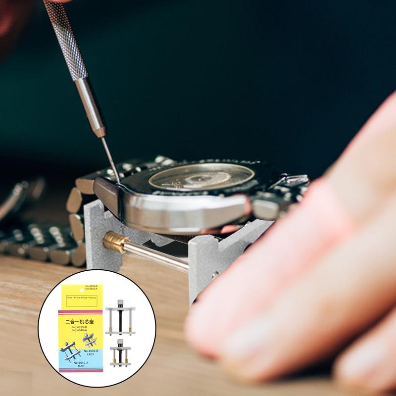 Movement Holder For Watch Watch Movement Mount For Watchmaker Versatile Metal Watch Repair Tool Adjustable Watch Case Holder france